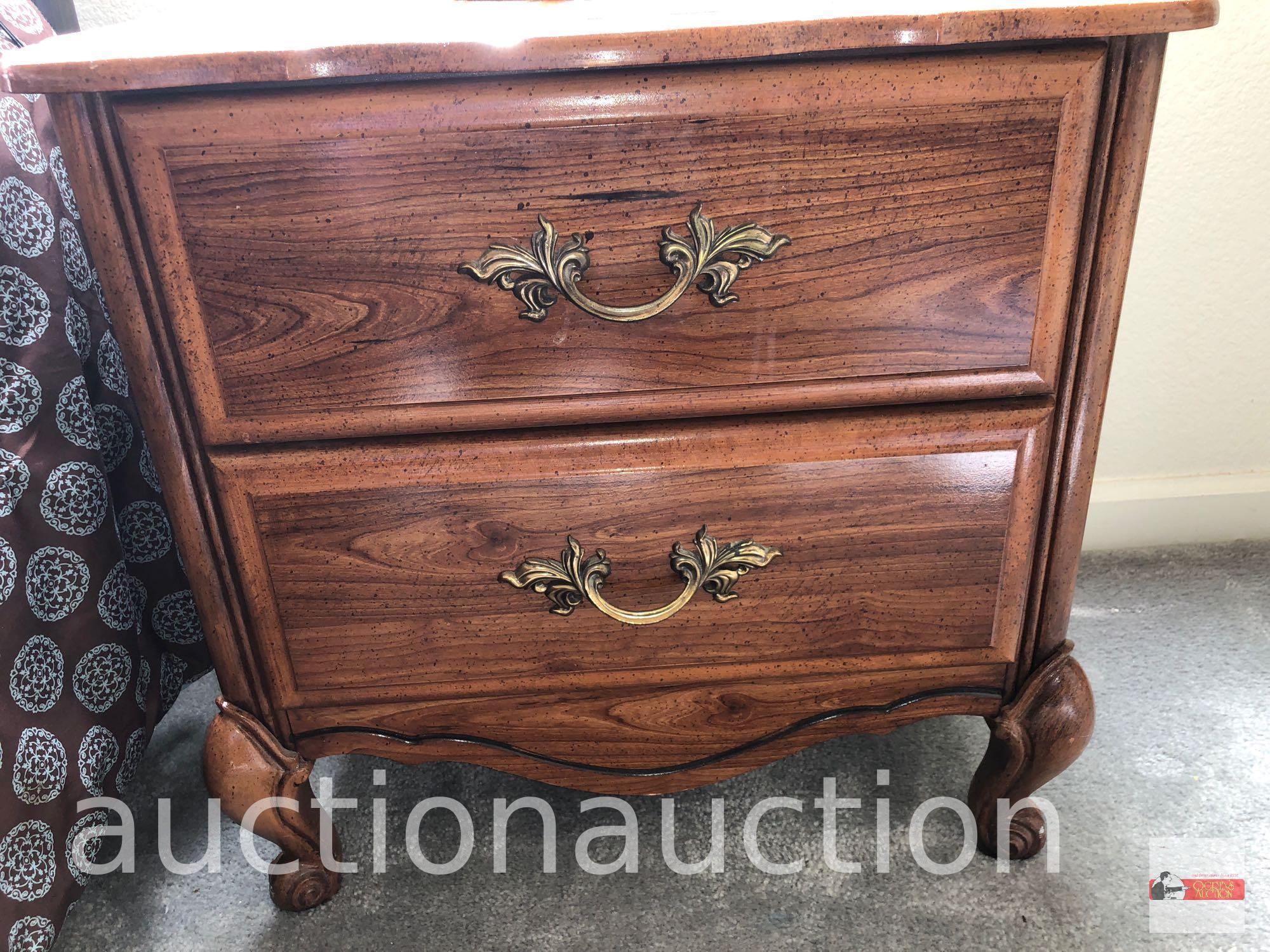 Furniture - Nightstand, matches dresser Lot 25 and other nightstand Lot 58, 24"wx23"hx15"d