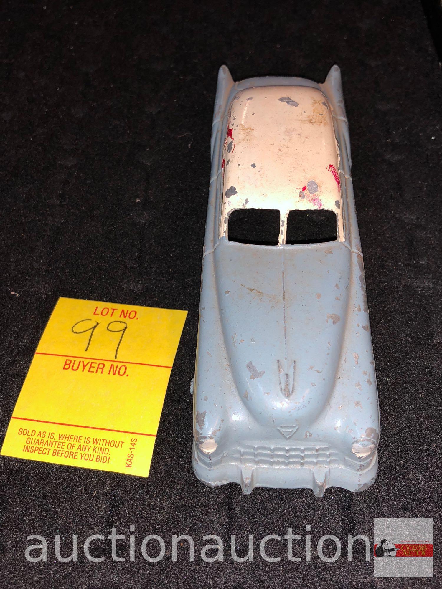 Toys - Tootsie Toy metal car, made in USA