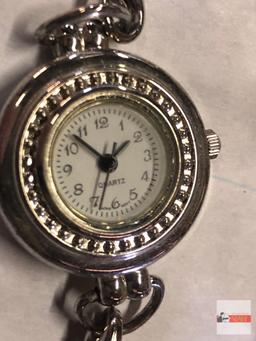Jewelry - Woman's wrist watch, beaded band