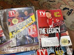 Nascar - 6 vintage TV Guides, 2000, 2001, 2002, 2003