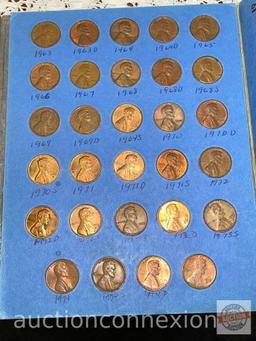 Coins - Lincoln Head Cent, 1941 #2 folder with 88 Pennies