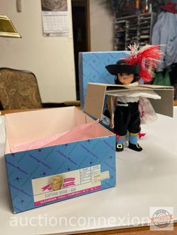 Doll - Madame Alexander Storyland Dolls, Captain Hook #470, orig. box, 8"h