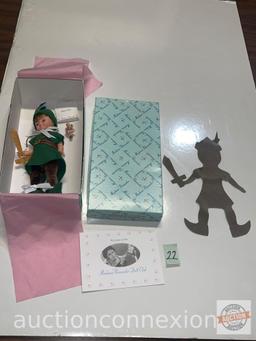 Doll - Madame Alexander Storyland Dolls, Peter Pan #13660, orig. box, 9"h