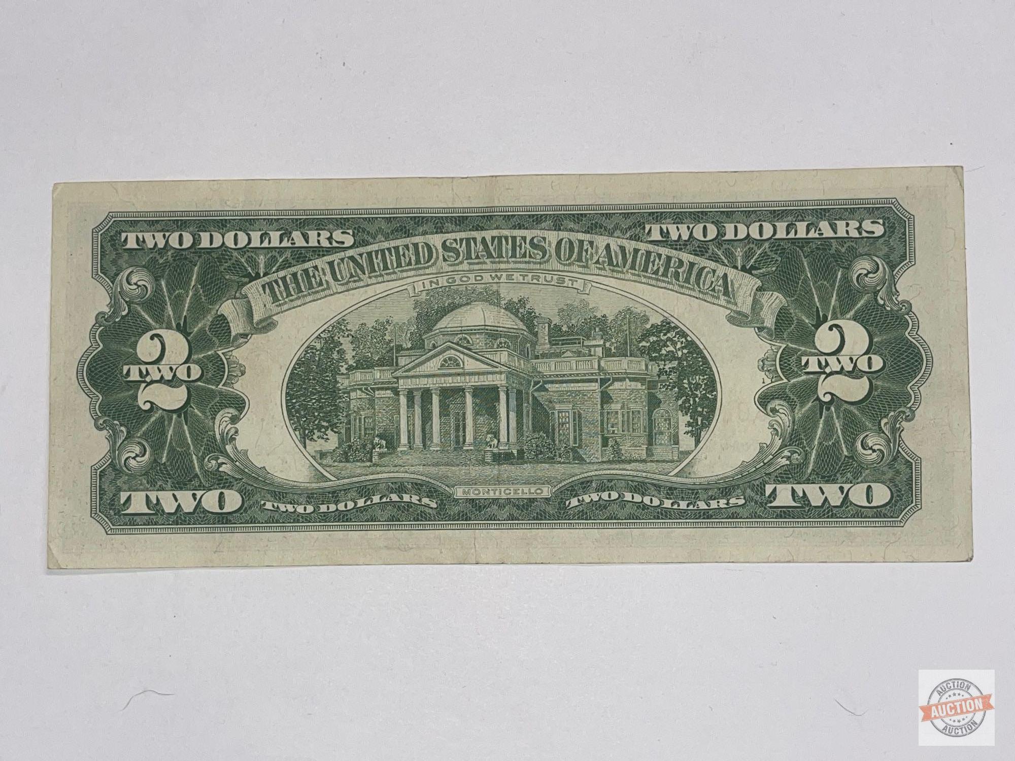 Currency - 1963 $2 Red Seal United States Note