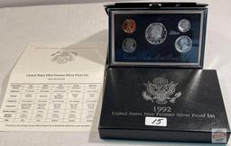 Silver Premier Proof Set - 1992s US Mint Premier Silver Proof Set