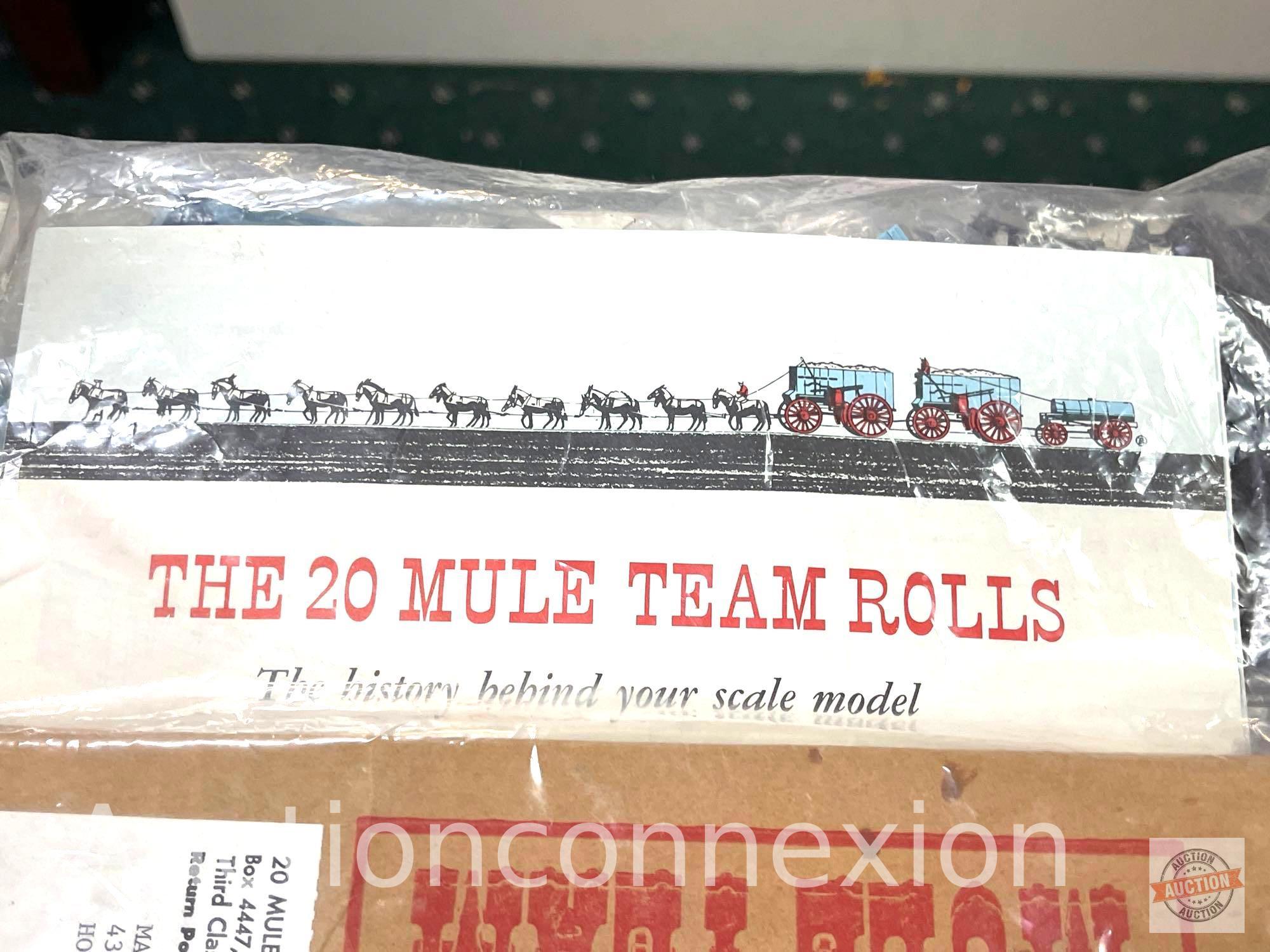 Scale Model - Twenty Mule Team, unassembled