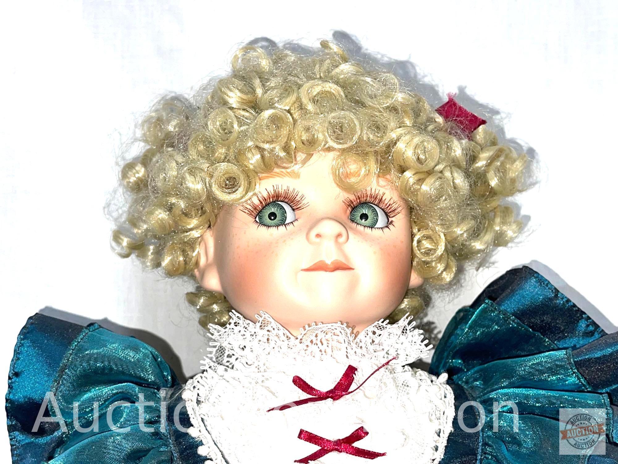Doll - Porcelain Collector Doll, Seymour Mann, 20"h