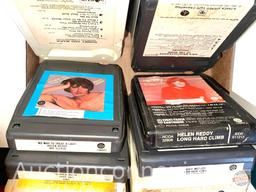 Music - Vintage 8-track tapes, 24 ct