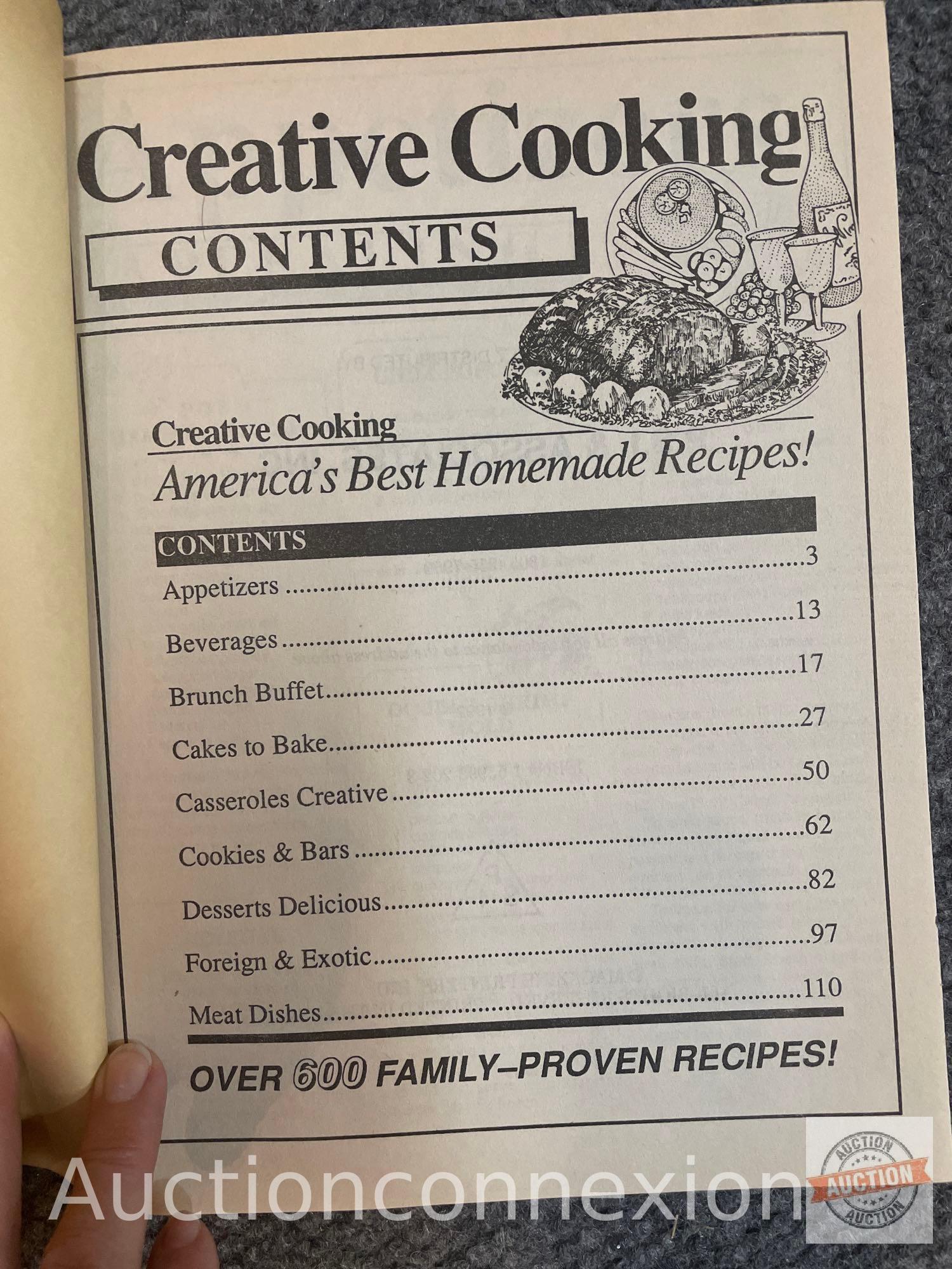 Cookbooks - 6 Women's Circle "Home Cooking"