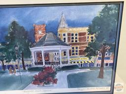 Artwork - "Fairfield Iowa Square", numbered #101/500