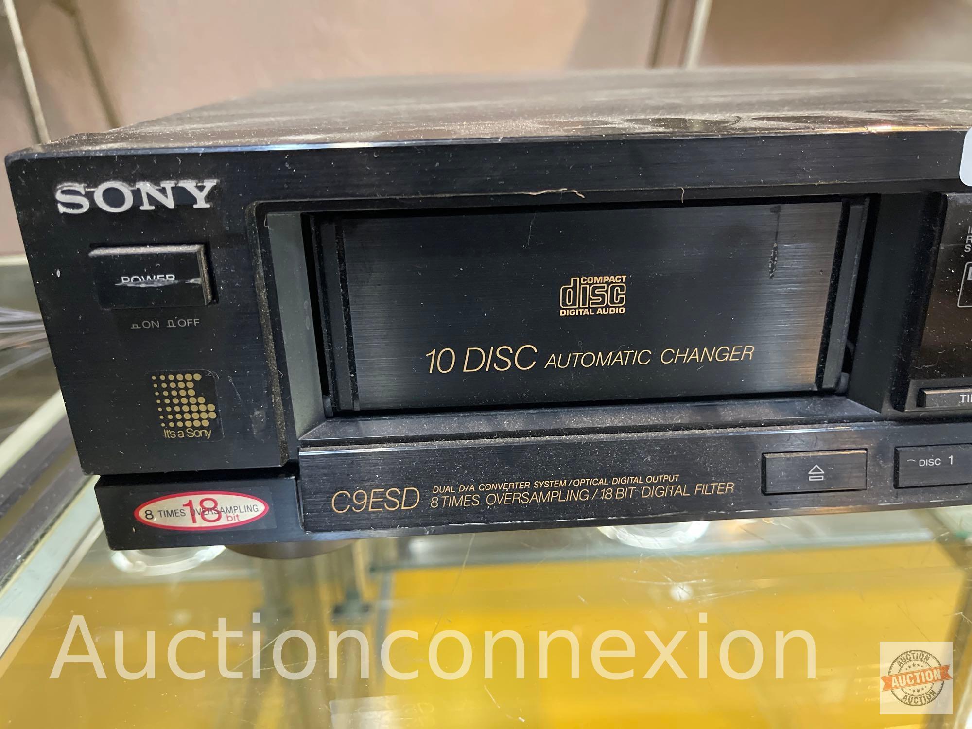 Electronics - Sony Compact Disc Player, 10 Disc automatic changer