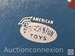 Vintage doll crib, American Teach N' Fun Toys