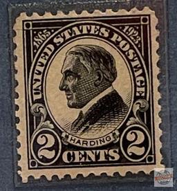 Stamps - The First Commemorative Stamp Issues, 2-cent Warren G. Harding stamp