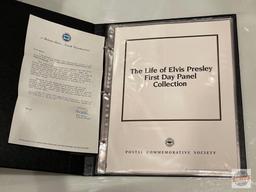 Stamps - The Life of Elvis Presley First Day Panel Collection