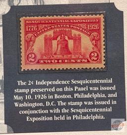 Stamps - The First Commemorative Stamp Issues, 2-cent Independence Sesquicentennial stamp