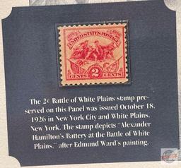 Stamps - The First Commemorative Stamp Issues, 2-cent Battle of White Plains stamp