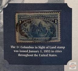 Stamps - The First Commemorative Stamp Issues, 1-cent Columbus in Sight of Land