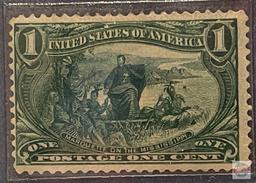 Stamps - The First Commemorative Stamp Issues, 1-cent Marquette