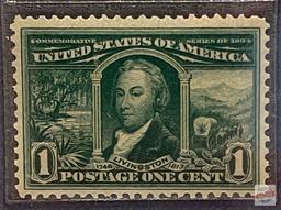 Stamps - The First Commemorative Stamp Issues, 1-cent Robert R. Livingston