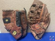 Wilson BaseBall Glove Staff 700, Worth Baseball Glove RD8-13
