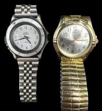 (2) Vintage Men’s Wrist Watches, Including Timex