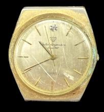 Vintage Jules Jorgensen Watch Face With Diamond,