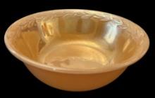 Fire King Peach Luster Ware Serving Bowl