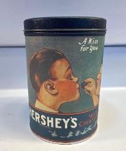 Hersheys Milk Chocolate Kisses Tin