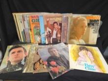 LARGE COLLECTION LP VINYL ALBUMS- COUNTRY, BRASS, MORE