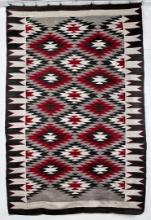 Navajo Indian Blanket Rug Ganado Eye Dazzler