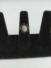Sterling and Mother of Pearl Ring