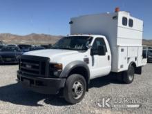 (Las Vegas, NV) 2008 Ford F550 Service Truck, Towed In, ABS Light On Check Engine Light On, Reduced
