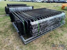 10 ft Galvanized Steel Fence
