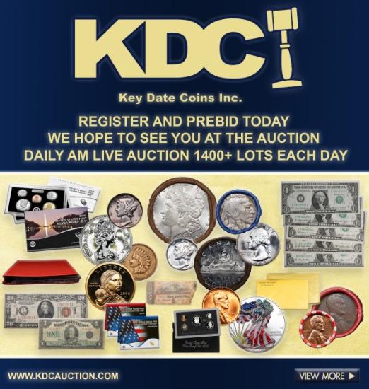 Key Date Coins Spectacular AM Live Auction 19 pt 1