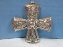 2003 Annual Reed & Barton Sterling Silver Christmas Cross Ornament-Wgt. 18.42G+/-, Ret. $79.95
