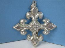 2005 Annual Reed & Barton Sterling Silver Christmas Cross Ornament-Wgt. 13.94, Ret. $120