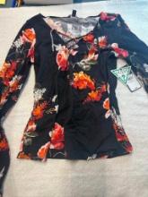 GUESS Womens Salvadore Garder Print - Size Small- Retail $49