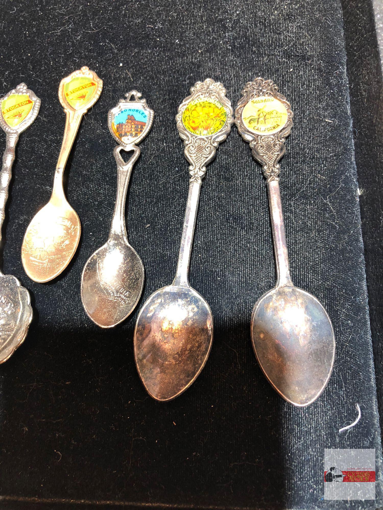 Collector Spoons - 14 - all California
