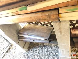Building supplies - cinder blocks and misc. wood
