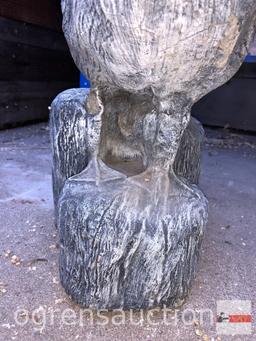 Yard & Garden - Cement Statue, bird 17"h