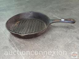 Cast iron grilling skillet, Mse 8"
