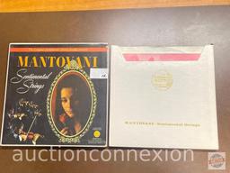 Record Album - Mantovani, Sentimental Strings, The Longins Symphonette Society, 5 album set