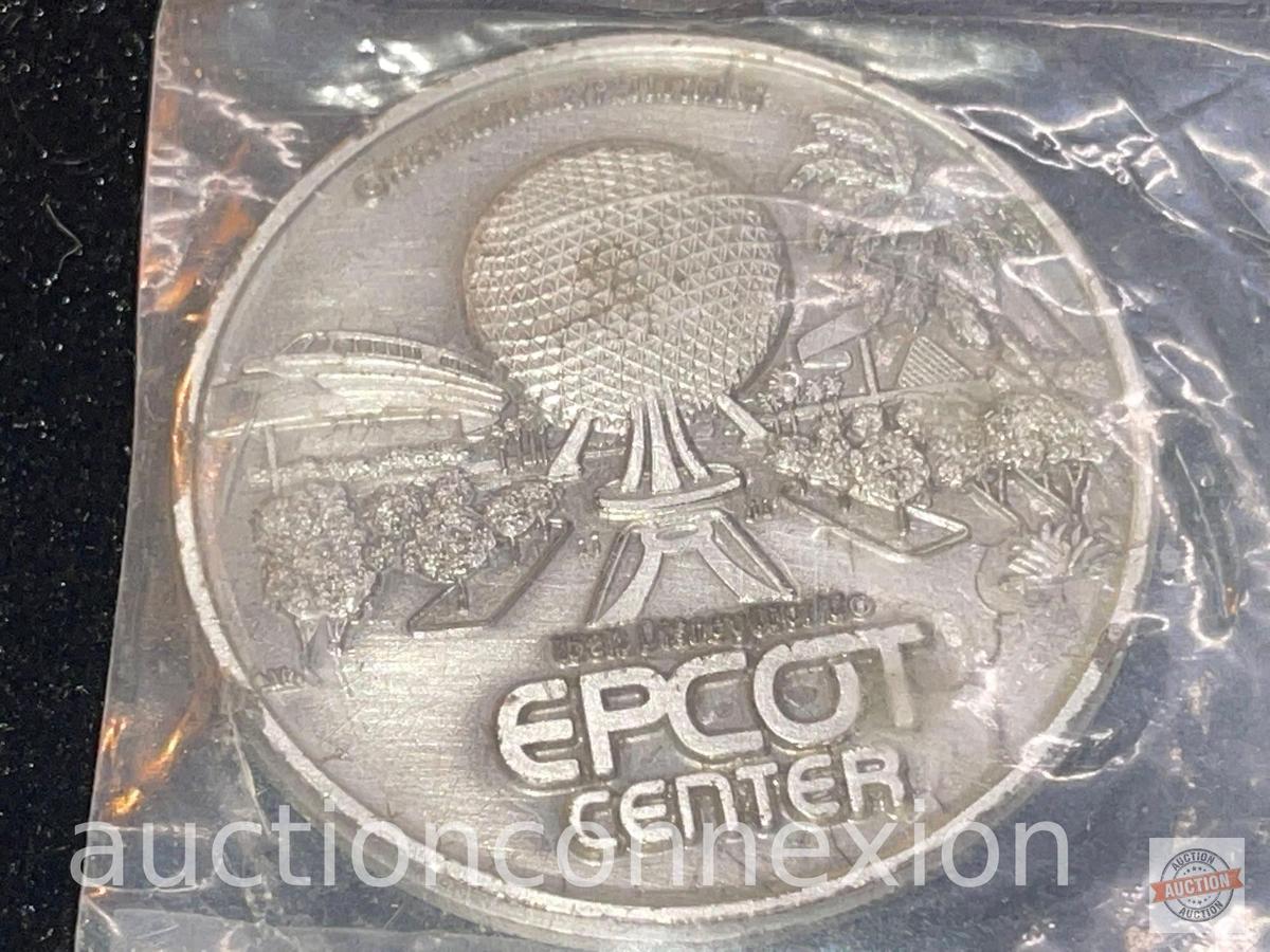Disney Epcot Center souvenir coin, 1982