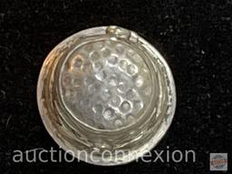 Ornate vintage sterling thimble, 4.5 grams
