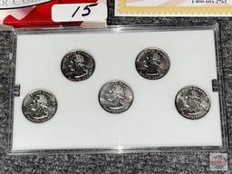 Coin set - 1999 Platinum Ed. State Quarter Collection, uncirculated