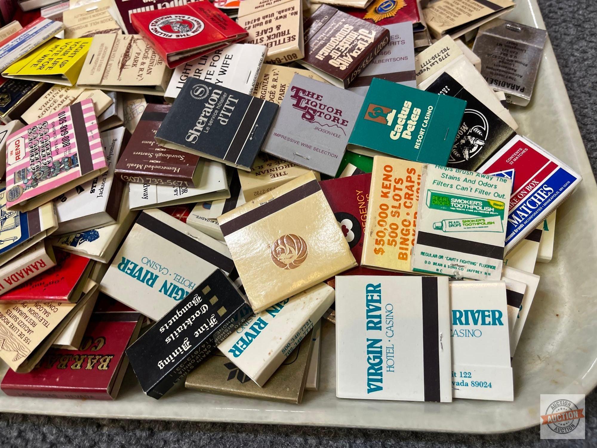 Matchbooks - assorted advertising matchbooks