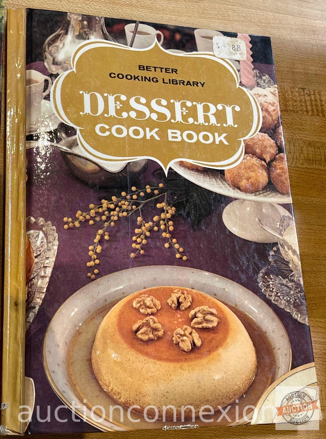Books - Vintage Cookbooks - 9 from the 1950's-1960's