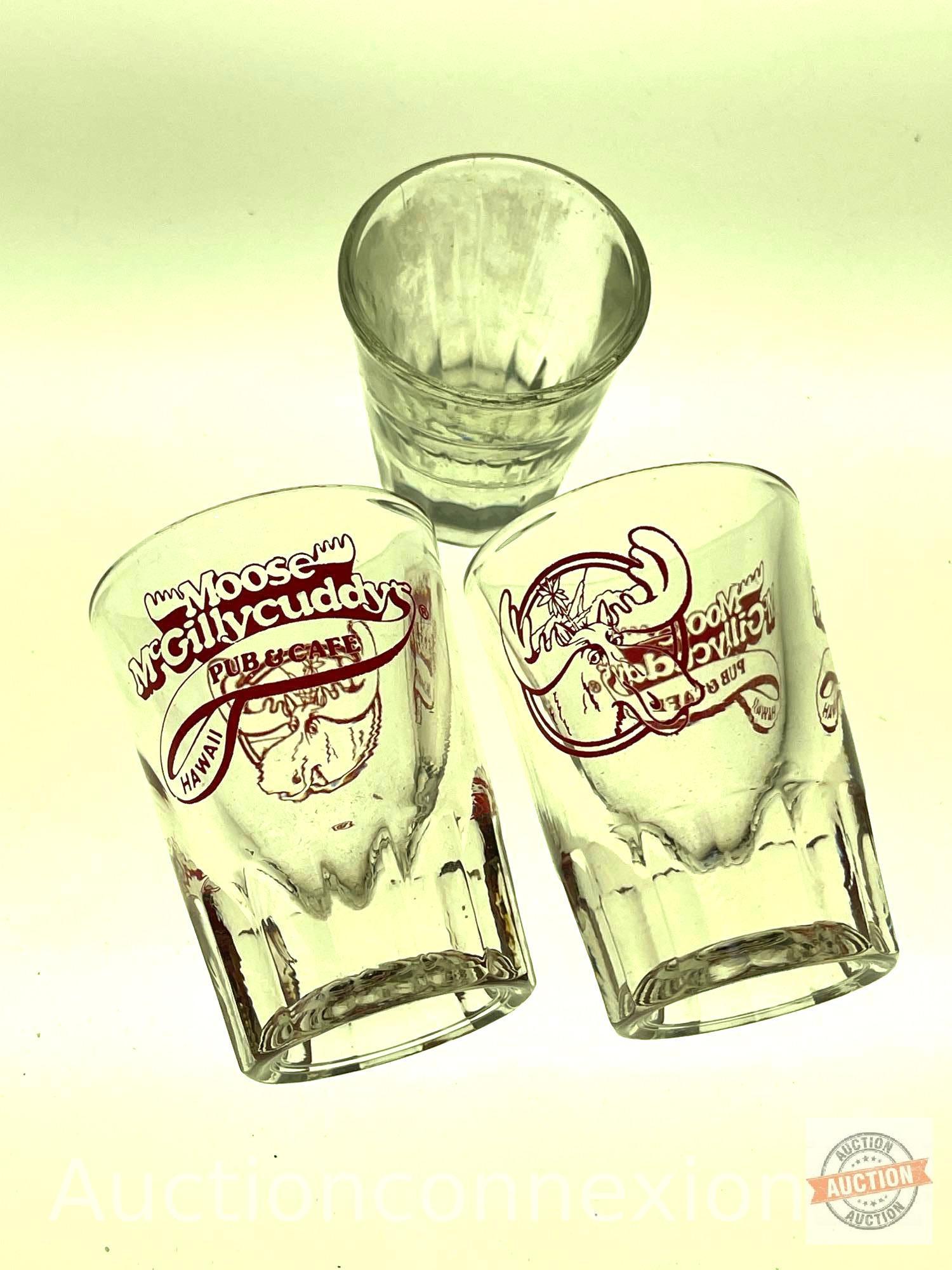 Gaymer's Olde English Cyder Bottle and 3 shot glasses