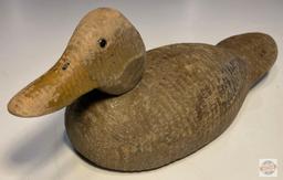 Duck Decoy - Vintage wooden 15.5"wx5.25"w
