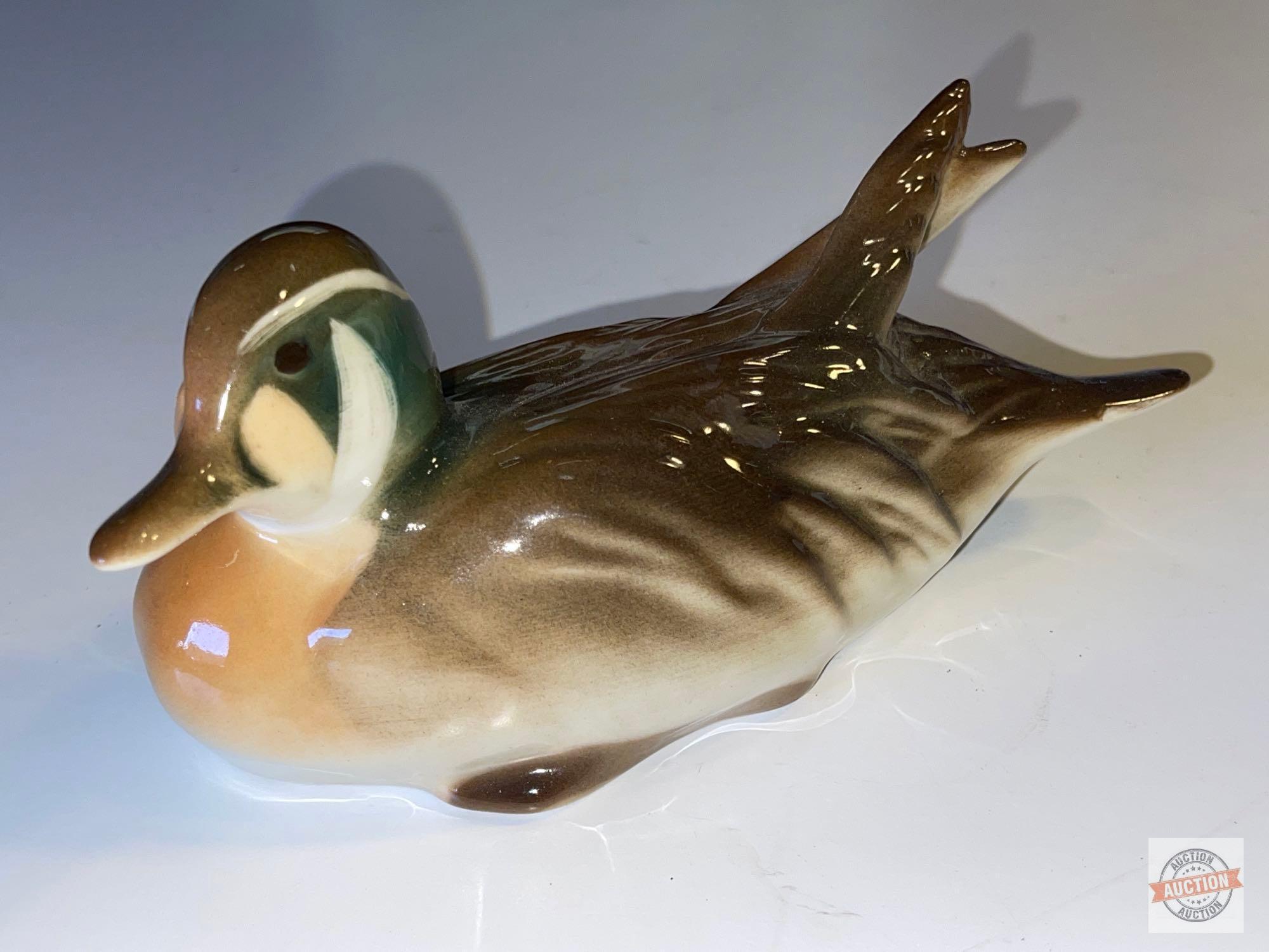 Duck Figurines - 2 porcelain made in Russia, 6x3x3h